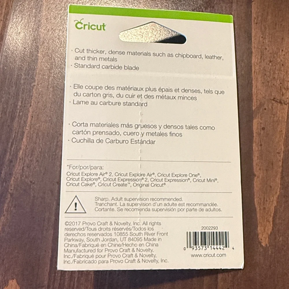 4/$30 Cricut Deep Point Blade with Housing - Picture 6 of 6